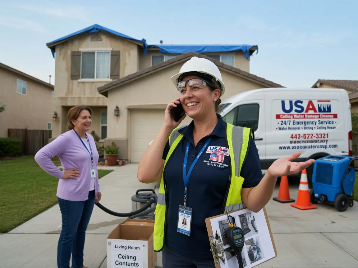 Ceiling Water Damage Restoration Randsburg, CA FAQs